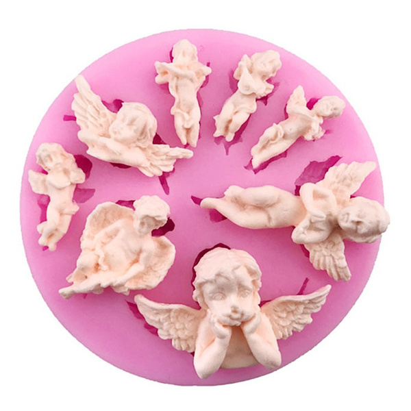 Small Baby Items silicone mold for fondant or chocolate or cake