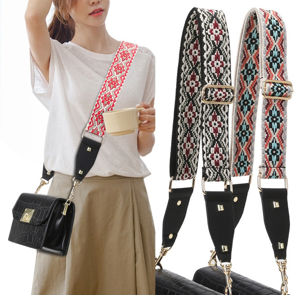 New Weave Nylon Women Bag Strap Handbag Belt for Crossbody Adjustable Bag  Accessories Handle Shoulder Hanger Straps for Bags