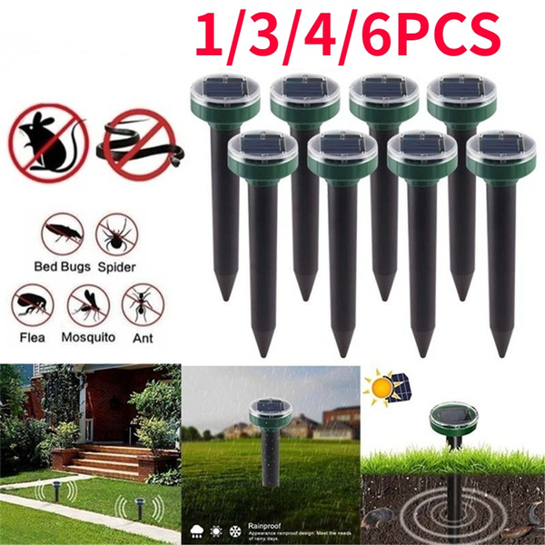 1 3 4 6pcs summer accessories outdoor ultrasonic solar insect repellent