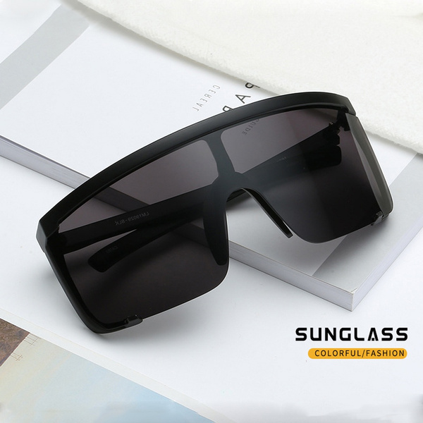 Big Frame Mask Sunglasses Goggle Shield 