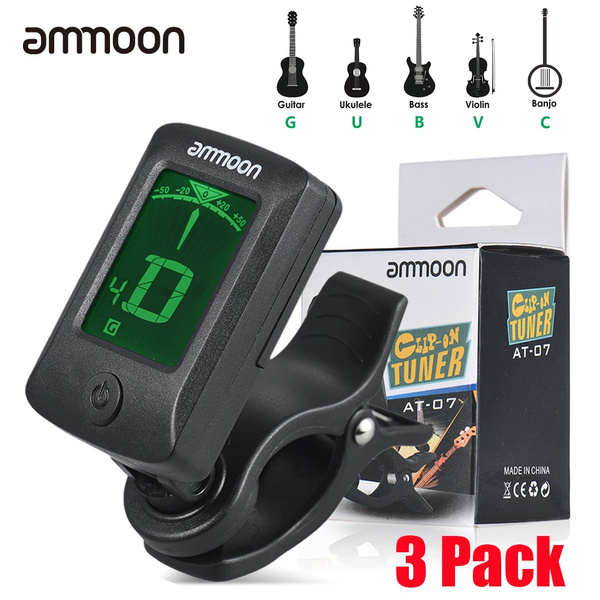 Ammoon guitar deals tuner