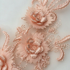 Flowers, lacepatch, Lace, pearls