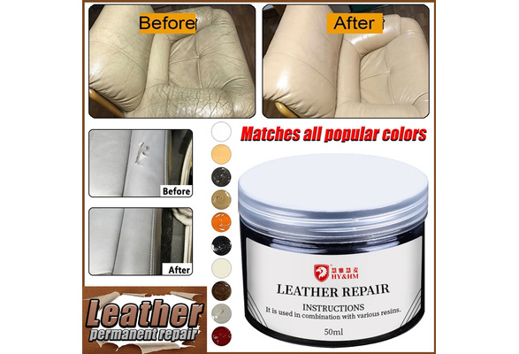 Universal Leather Repair Tool Car Seat Sofa Coats Scratch No Heat Liquid  Leather Vinyl Repair Kit