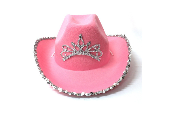 Western Style Tiara Cowgirl Hat for 