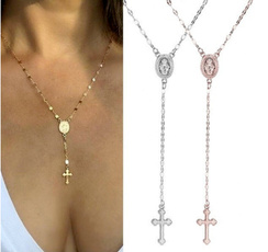 bohemia, Christian, Cross necklace, Chain