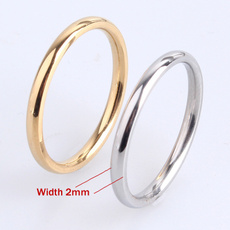 Steel, wedding ring, 925 silver rings, gift for love