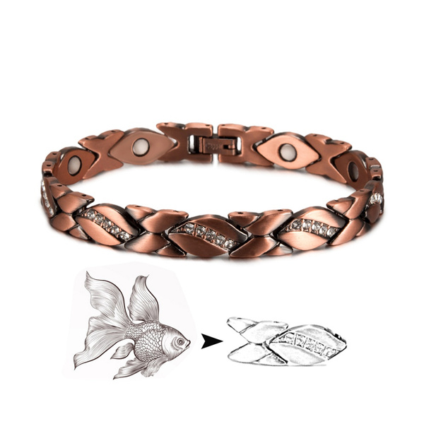 Flexible magnetic bracelet Pure in the popular rosé | MAGNETIX WELLNESS