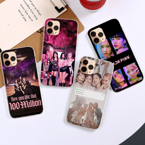 Kpop fashion BLACKPINK Cell Phone Case Cover for IPhone 5 6 6plus 7 8 ...