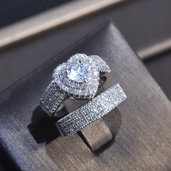 Wedding Rings | Platinum Vs White Gold Rings - Diamondsfactory.co.uk