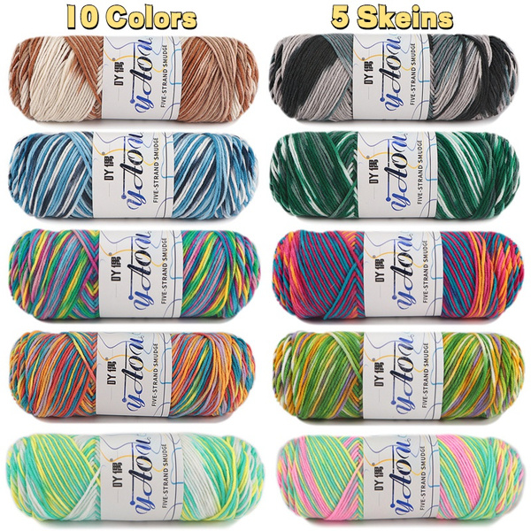 Acrylic Soft Bulky Yarn for Knitting Sweaters Crochet Threads DIY
