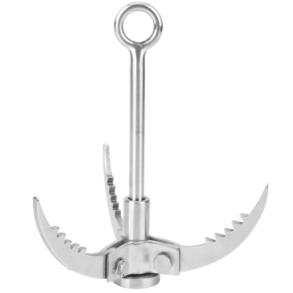 3 Claws Folding Hook Outdoor Survival Stainless Steel Rock
