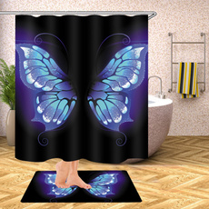 butterfly, Polyester, Bathroom, Bathroom Accessories