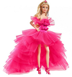 pink, gowns, Toy, doll