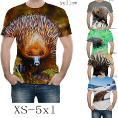 Shirt, animalworld, 3dprintechidnabackground, Men