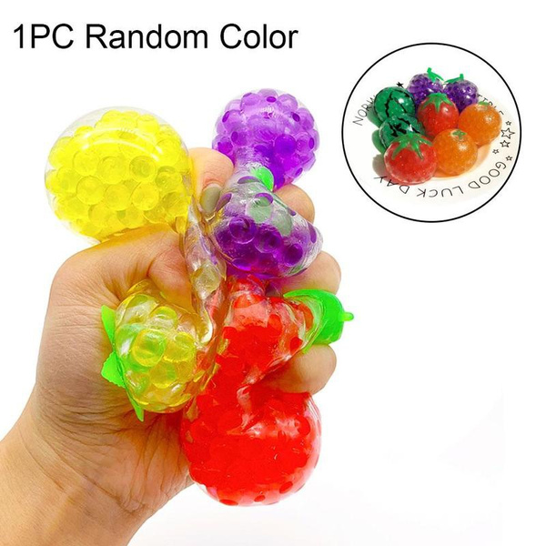 Squishy Mesh sensory stress reliever ball toy autism squeeze anxiety 