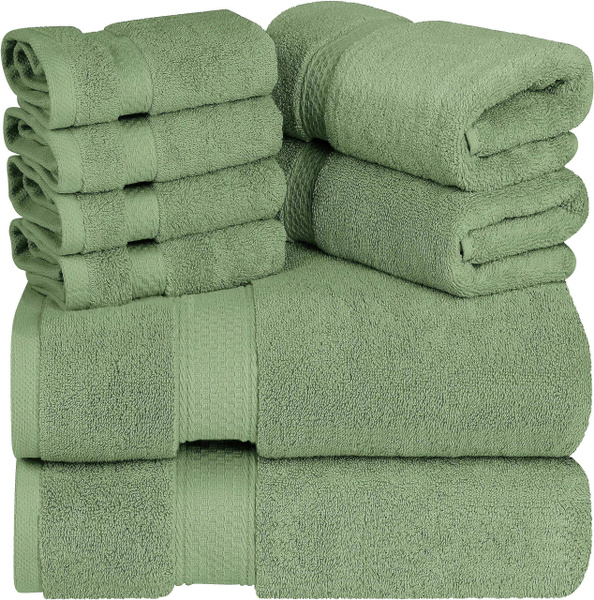 Utopia Towels 700 Gsm Washcloths 12Pack 12 Washcloths Sage Green Sage Green 