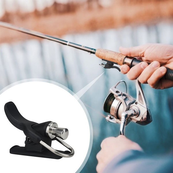 Breakaway Fishing Launch Gun Surfing Casting Tool Clamp Thumb Button  Trigger