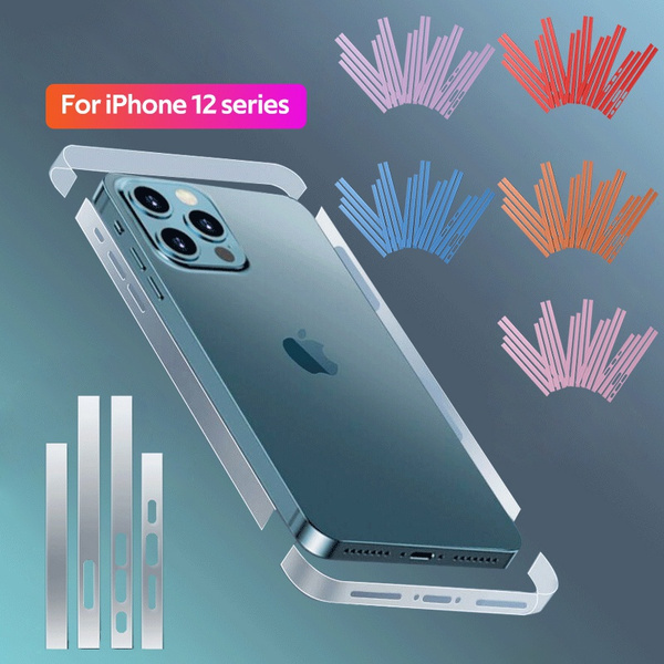 Carbon Fiber Sticker Clear Matte Phone Side Film For iPhone 12 Pro