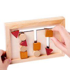 montessori, Training, Toy, Wooden