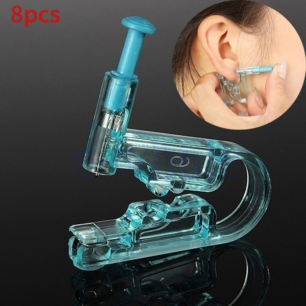 Safe ear piercing Disposable painless sterile ear piercing device Ear ...