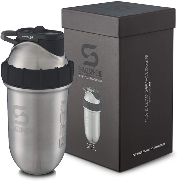 ShakeSphere Tumbler View - Matte White