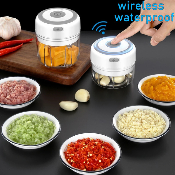 Wireless Electric Mini Food Processor & Chopper Garlic Onion Fruit  Vegetable G