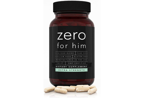 Fiber Supplement for Men 150 Pure Supplement Pills Zero for Him Extra Strength 
