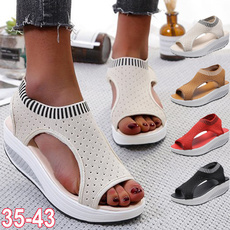 Sandals & Flip Flops, Plus Size, Women Sandals, wedge