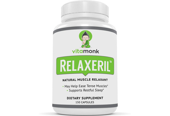 Relaxeril™ Best All-Natural Muscle Relaxer - Complete Formula for Lasting  Leg Cramp, Soreness, Back Spasm, and Tension Relief - Muscle Relaxer  Supplement to Ease Pain and Promote Deep Sleep