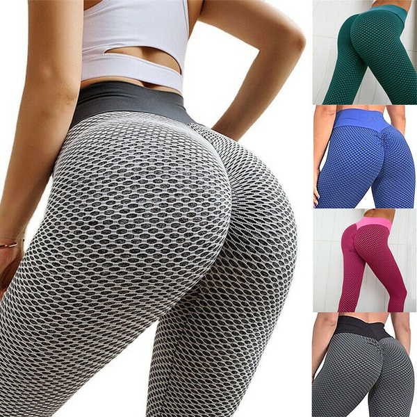 Women Tik Tok Leggings High Waist Butt 