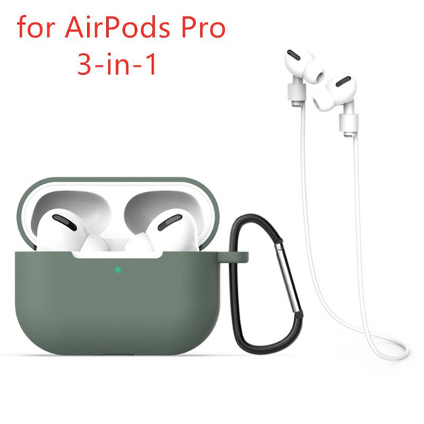 3 In 1 Earphone Soft Silicone Case Cover for Apple Airpods Pro Air Pods 3  Airpodspro Bluetooth Wireless Headphone Set | Wish