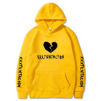 XXXTentacion Revenge 3D Hoodie Hip Hop Memorial Bad Vibes Forever Sweatshirt 