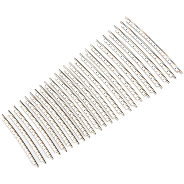 24Pcs Guitar Fret Wire Set Stainless Steel 2.7mm Fret Wire for Fender/Gibson Replacement Accessories