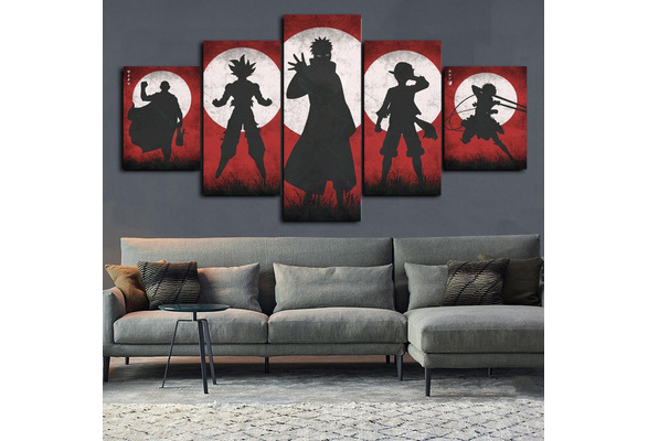 Anime Canvas Wall Art Naruto Dragon Ball One Piece Kids Room Decor ▻   ▻ Free Shipping ▻ Up to 70% OFF