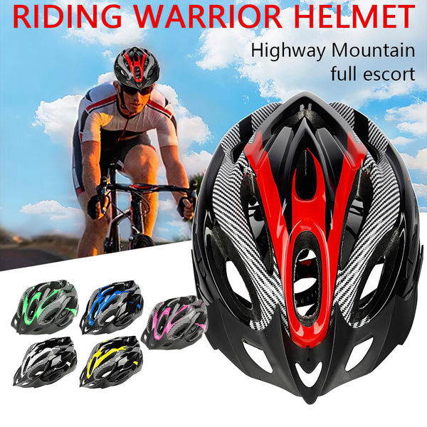 Details about   Bike Helmet with Visor Anti-impact EPS Cycling Headgear Crash Hat Hard Cap 