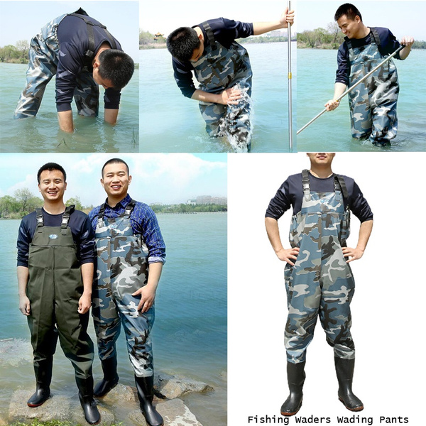 Fishing Waders Wading Pants Clothing Portable Chest Overalls Men's