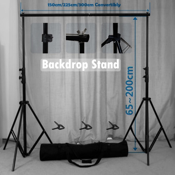 2 Types Kshioe Pro Backdrop Support Stand Set Photography Background ...