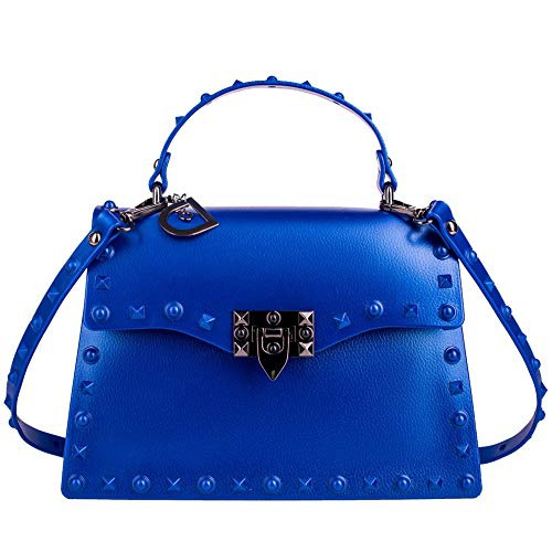 DASTI Blue Studded Crossbody Bags For Women - Medium Size Crossover Purse  Side Handbags Royal Blue - Purses Designer Bolsas Coach De Mujer Originales  (Blue Medium)
