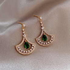 earrings jewelry, DIAMOND, Jewelry, gold jewelry