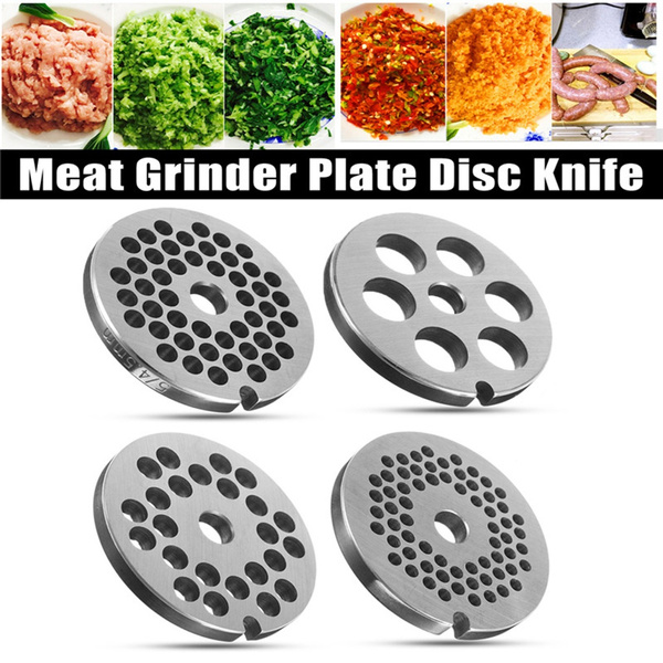 3/4.5/6/12mm Hole For Choice Stainless Steel Meat Grinder Disc for Type