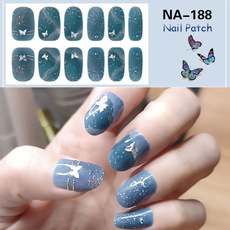 butterfly, nail decals, DIAMOND, Beauty