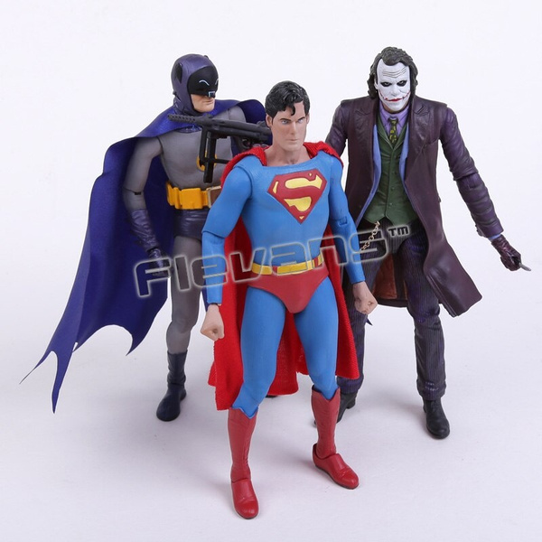 Lot 6 Verres Collector DC Comics Wonder Woman, Superman, Batman, Joker