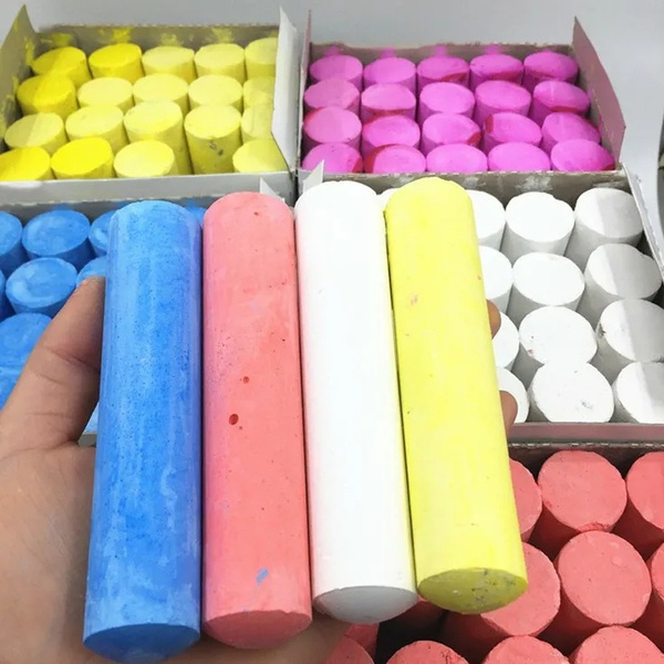  Chalk City Sidewalk Chalk, Jumbo Chalk, Non-Toxic