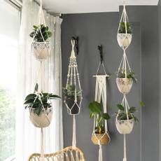 Plants, hangingbasket, Weaving, Garden