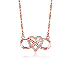Heart, bridalnecklace, Infinity, Jewelry
