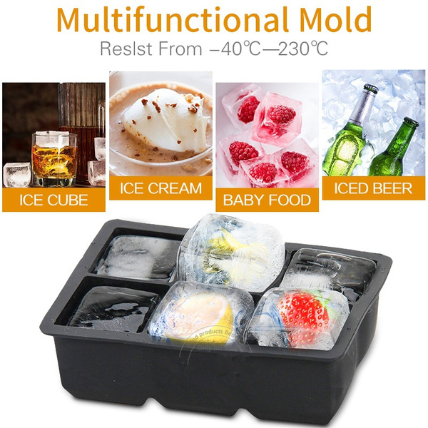 Silica Gel Ice Cube Ball Maker Mold