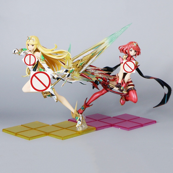 Xenoblade Chronicles 2 Game Mythra Pyra Fighting Anime Toy Christmas Gifts Action Figure Figurine Collectible PVC Hobbies Model Toys Anime Cosplay