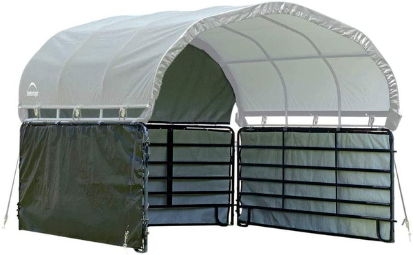 ShelterLogic 12' x 12' Equine, Livestock, and Agricultural Corral ...