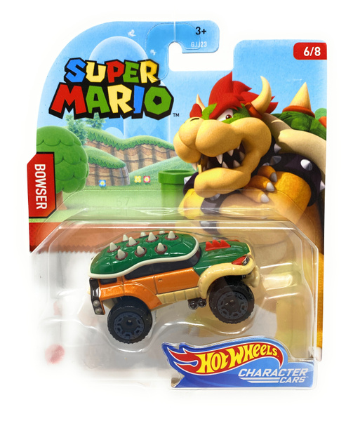Hot Wheels Super Mario GPC09-0910 BOWSER Character Car 6/8, 2019, Mattel 