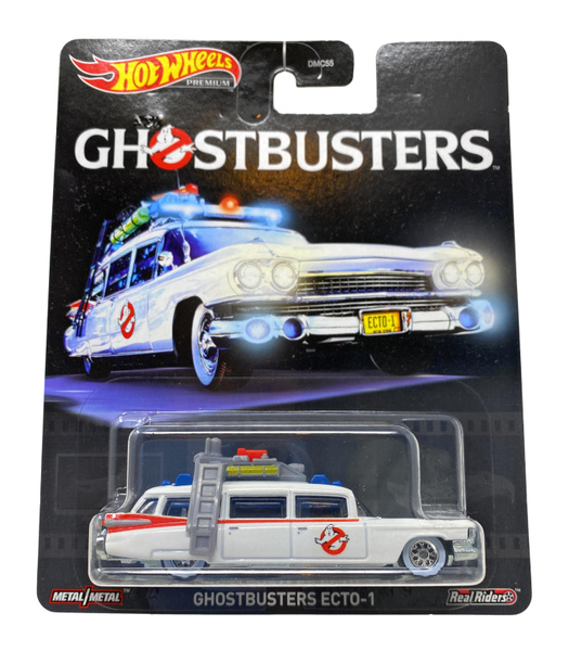 Hot Wheels Ghostbusters ECTO-1 Premium Diecast with Real Riders | Wish